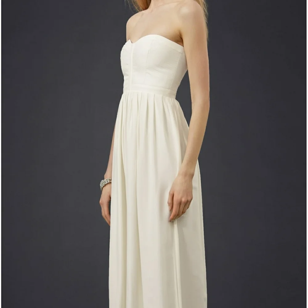 Rare Parker Silk Pearl Dress - Picture 7 of 13